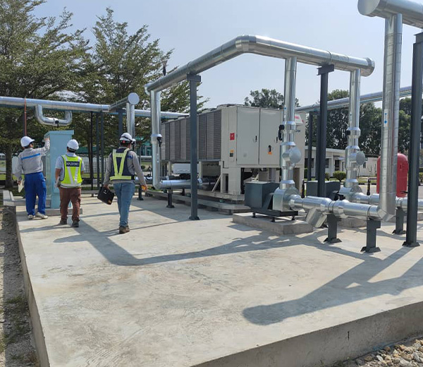 Daikin VSD Chiller & AHU Installation